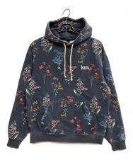 KITH (キス) Botanical Floral Williams III Hoodie ネイビー サイズ:S