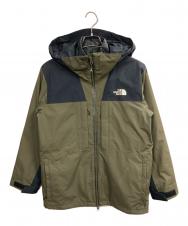 THE NORTH FACE (ザ ノース フェイス) ストームピークトリクライメイトジャケット カーキ サイズ:S