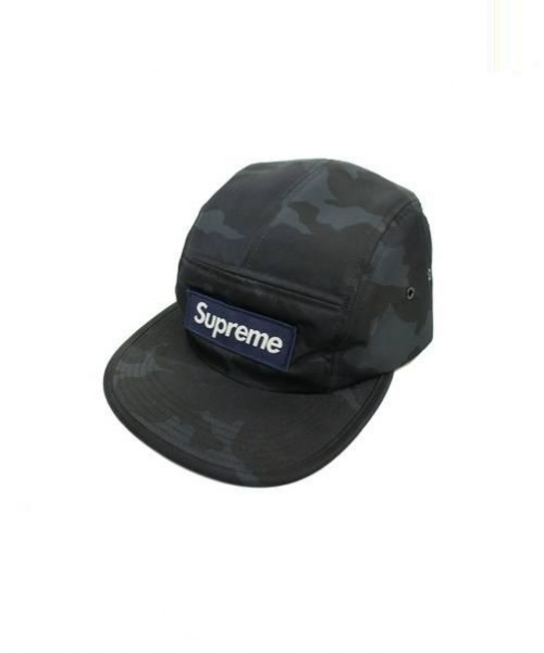 中古 古着通販 Supreme シュプリーム ボックスロゴナイロンカモキャンプキャップ ネイビー サイズ 下記参照 16ssモデル Nylon Camo Camp Cap ブランド 古着通販 トレファク公式 Trefac Fashion