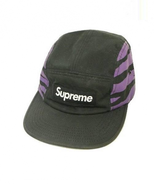 supreme zebra camp cap