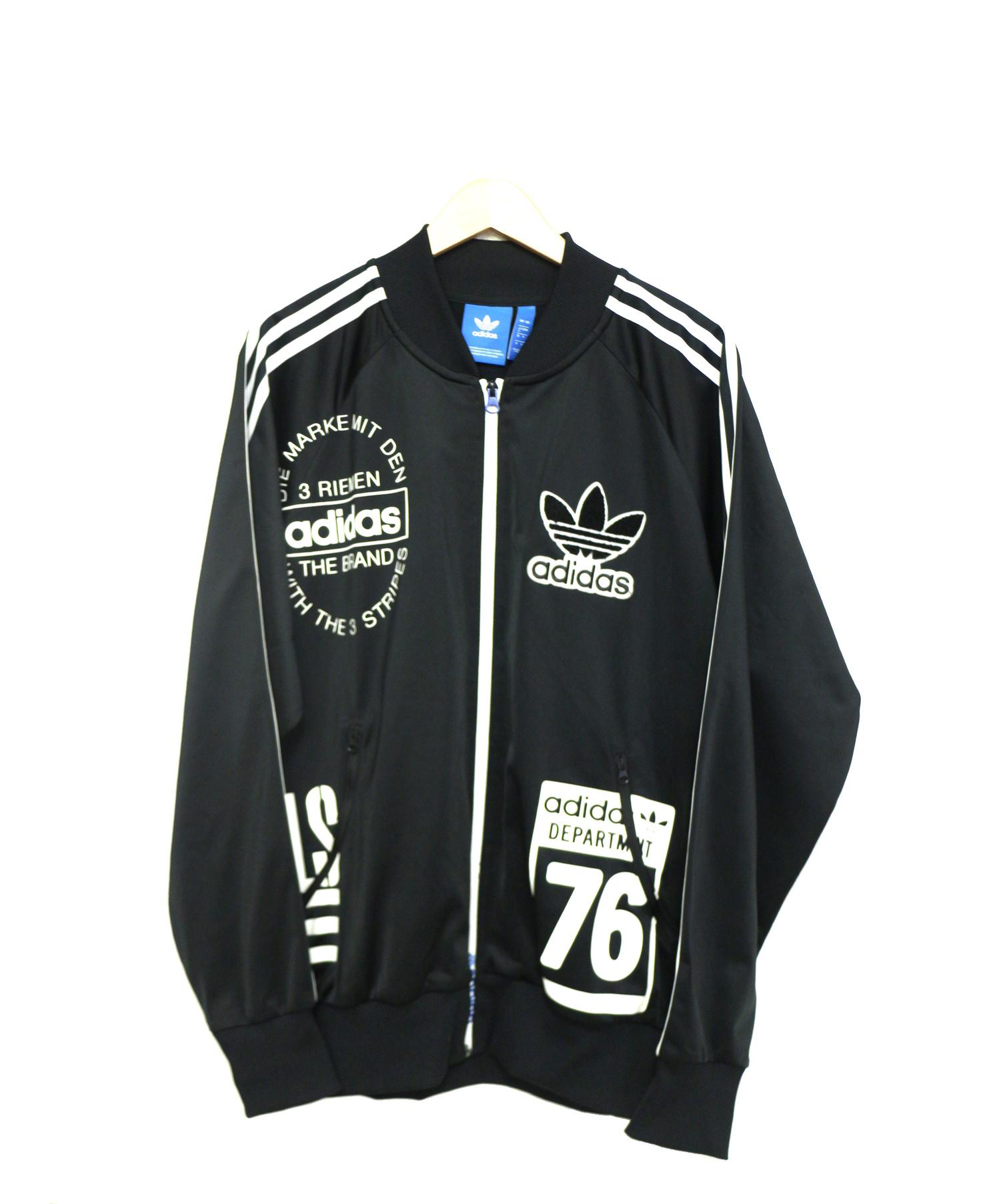 中古 古着通販 Adidas アディダス Logo Track Top ブラック サイズ 0 定価12 969円 Ay8624 ブランド 古着通販 トレファク公式 Trefac Fashion