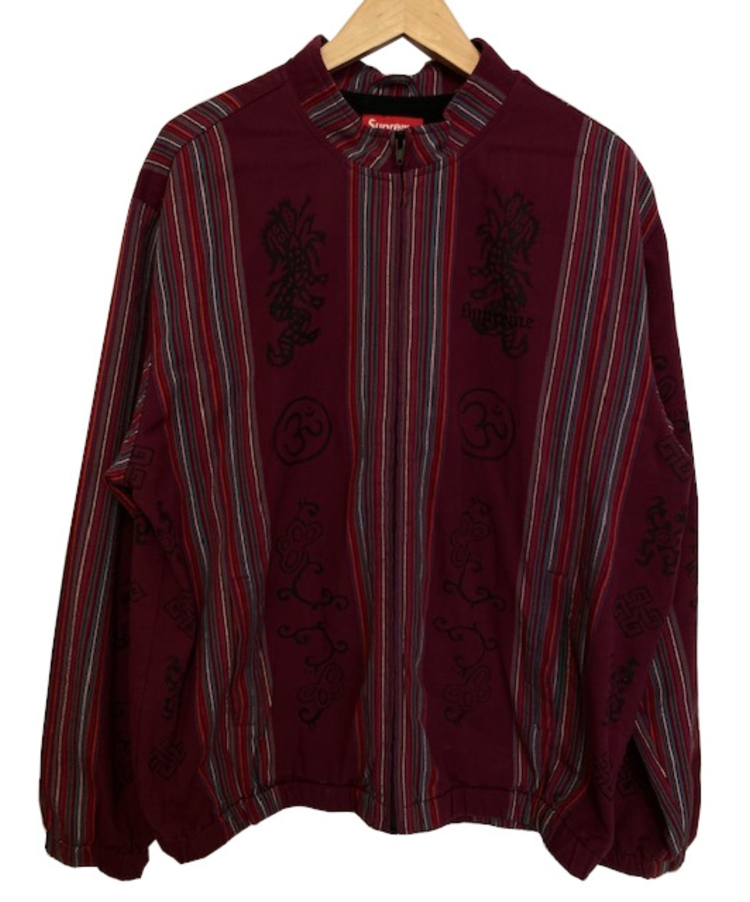 Supreme Woven Striped Batik Jacket