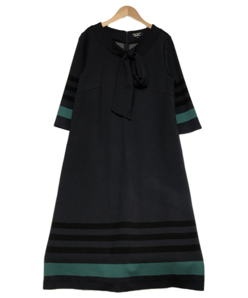 中古 古着通販 Sonia Rykiel ソニアリキエル ウールストレッチポンチ ワンピース ネイビー サイズ 40 ソニアリキエルファーストライン ブランド 古着通販 トレファク公式 Trefac Fashion