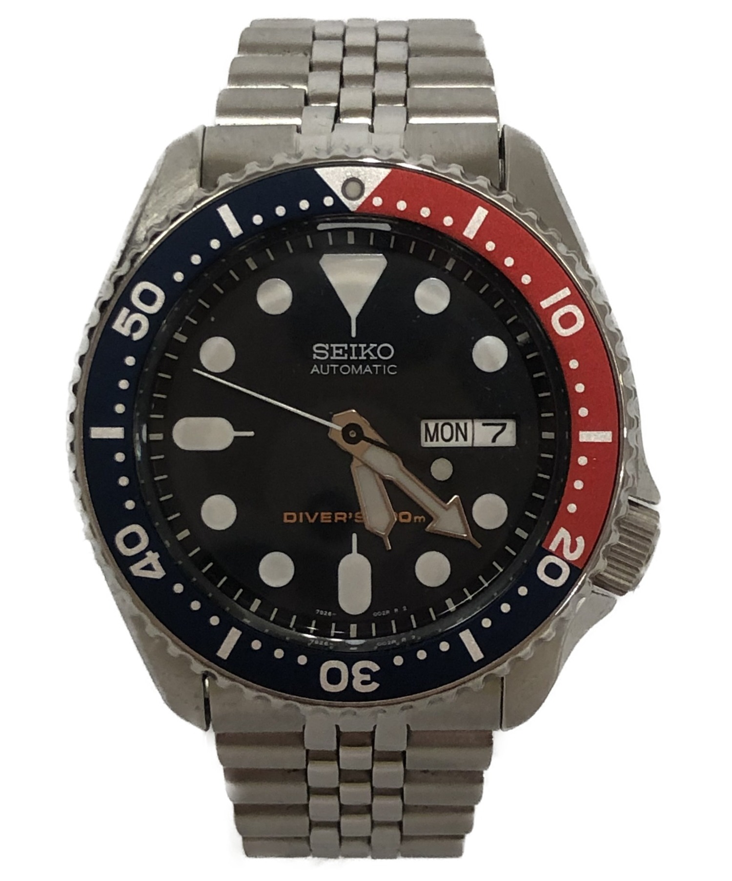 中古 古着通販 Seiko セイコー ブラックボーイダイバーズ 7s26 00 自動巻き 動作確認済み ブランド 古着通販 トレファク公式 Trefac Fashion