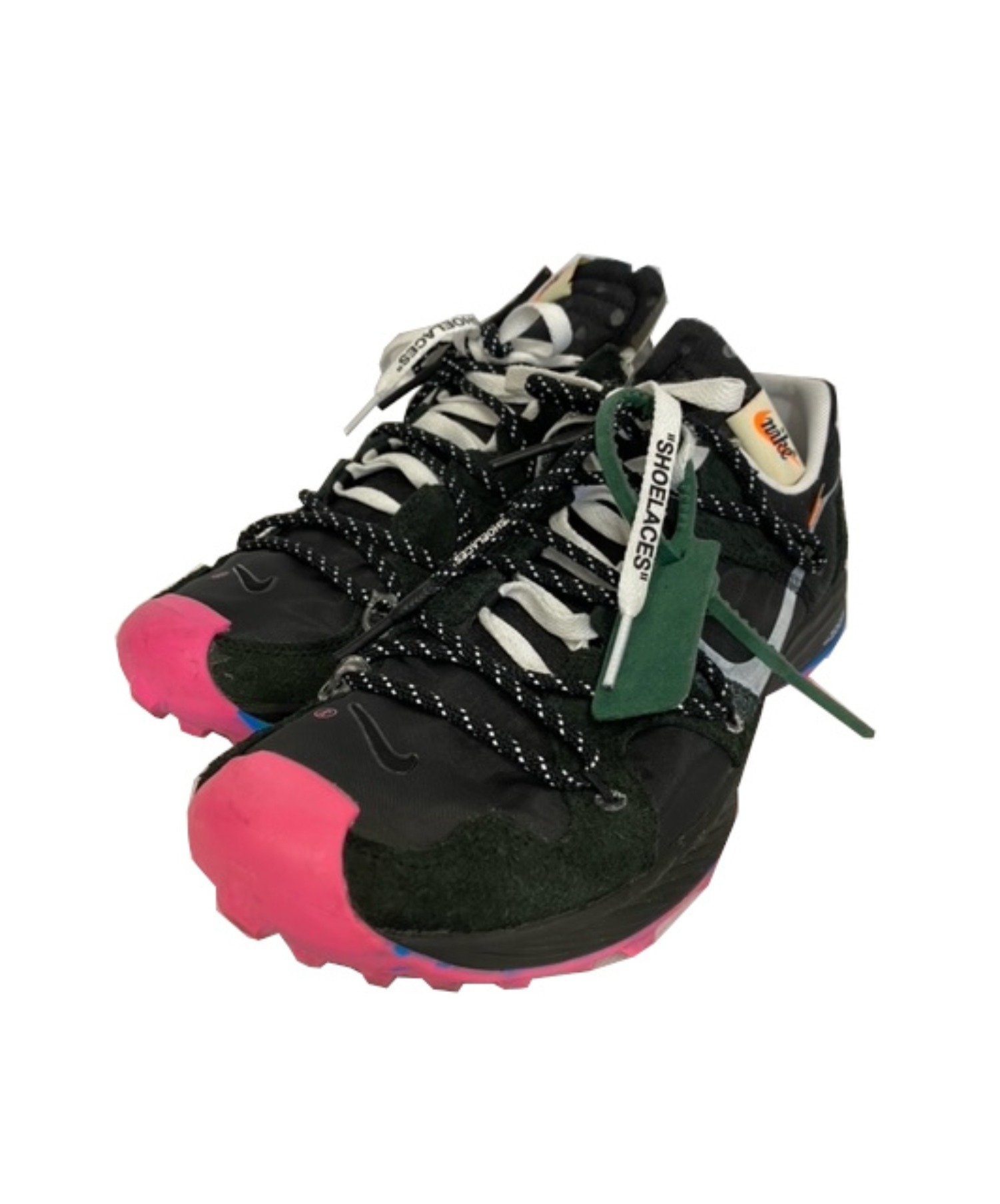 中古 古着通販 Nike Off White ナイキ オフホワイト コラボローカットスニーカー ブラック サイズ 29 Cd8179 001 Wmns Zoom Terra Kiger 5 ウィメンズ ブランド 古着通販 トレファク公式 Trefac Fashion