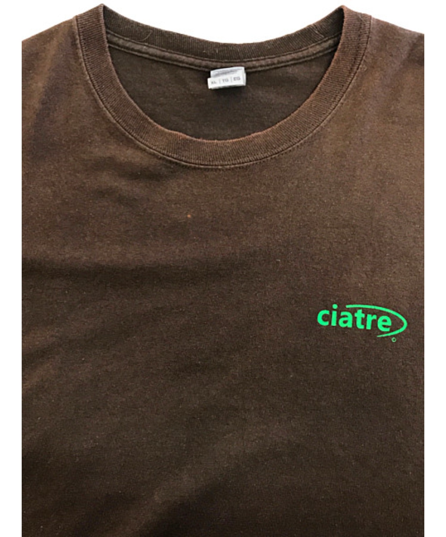 ciatre シアター ロンＴ 長袖 Ｔシャツ ブラウン 茶 ミロ M ロゴ - Tシャツ