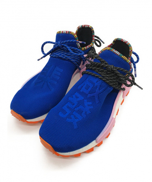 中古 古着通販 Adidas Pharrell Williams アディダス ファレル ウィリアムス コラボスニーカー ブルー サイズ Us71 2 Uk7 Fr402 3 Chn25 Ee7579 Pw Solar Hu Nmd ブランド 古着通販 トレファク公式 Trefac Fashion