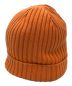 SUPREME (シュプリーム) ニット帽 オレンジ：4800円