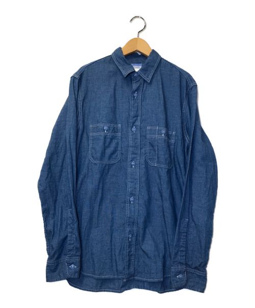 WORKERS（ワーカーズ）WORKERS (ワーカーズ) ワークシャツ インディゴ サイズ:14 1/2の古着・服飾アイテム