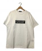 UNDERCOVER（）の古着「WE MAKE NOISE NOT CLOTHESプリントTシャツ」｜ホワイト