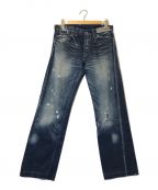 LEVI'S VINTAGE CLOTHING（）の古着「501ローライズカスタマイズドデニムパンツ」｜インディゴ