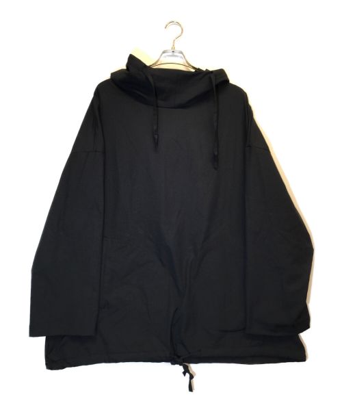 yokosakamoto（ヨウコサカモト）yokosakamoto (ヨウコサカモト) ノマドビッグアノラック ブラック サイズ:Lの古着・服飾アイテム