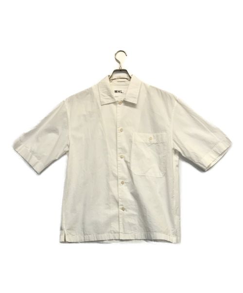 MHL（エムエイチエル）MHL (エムエイチエル) 半袖シャツ ホワイト サイズ:Sの古着・服飾アイテム