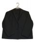 Atelier d'antan（アトリエダンタン）の古着「コットンテーラードジャケット」｜ブラック