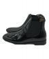 Caminando (カミナンド) エナメルサイドゴアブーツ ブラック サイズ:6：5800円