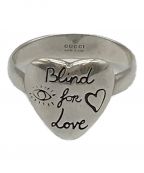 GUCCIグッチ）の古着「Blind for love リング」｜シルバー
