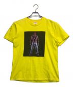 SUPREMEシュプリーム）の古着「Tupac Hologram Tシャツ」｜イエロー