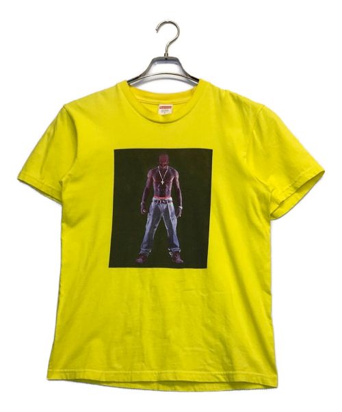 SUPREME（シュプリーム）Supreme (シュプリーム) Tupac Hologram Tシャツ イエロー サイズ:Sの古着・服飾アイテム