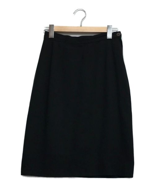 LOEWE（ロエベ）LOEWE (ロエベ) オールドタイトスカート ブラック サイズ:40の古着・服飾アイテム