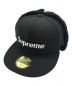 SUPREME×NEWERA（シュプリーム × ニューエラ）の古着「フライトキャップ / Earflap Box Logo New Era Cap」｜ブラック