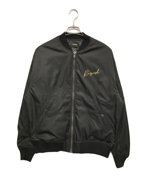ReZARD（リザード）ReZARD (リザード) ロゴMA-1ジャケット ブラック サイズ:Mの古着・服飾アイテム