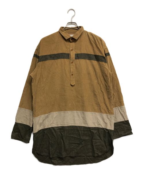 KOLOR（カラー）KOLOR (カラー) コーデュロイプルオーバーシャツ ベージュ サイズ:記載無しの古着・服飾アイテム