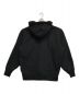 SUPREME (シュプリーム) ダブルフードフェイスマスクジップアップフーデットスウェットシャツ ブラック サイズ:L：24800円