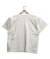 DESCENDANT (ディセンダント) ストリップクルーネックショートスリーブTシャツ ホワイト サイズ:1：5800円