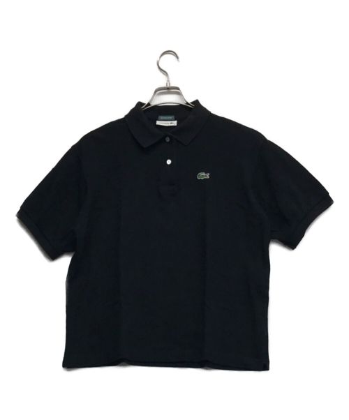 LACOSTE（ラコステ）LACOSTE (ラコステ) ヘビーピケポロシャツ ブラック サイズ:38の古着・服飾アイテム