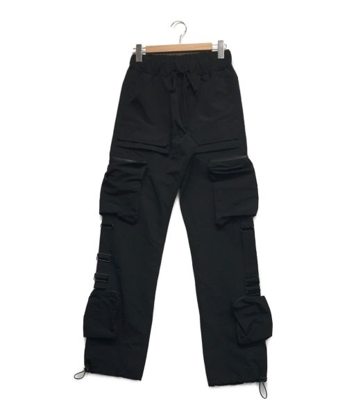 LIBERE（リベーレ）LIBERE (リベーレ) マルチポケットカーゴパンツ ブラック サイズ:Mの古着・服飾アイテム