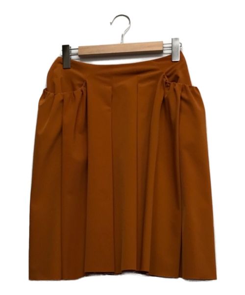 FOXEY NEWYORK（フォクシーニューヨーク）FOXEY NEWYORK (フォクシーニューヨーク) ポケットスカート オレンジ サイズ:42の古着・服飾アイテム
