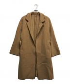 45R）の古着「パイルカットメルトンのコート」｜ベージュ
