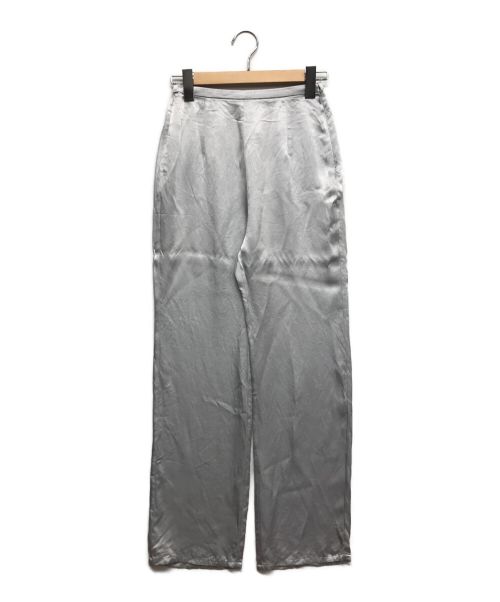 Noble（ノーブル）Noble (ノーブル) Mizu Satin pants グレー サイズ:36の古着・服飾アイテム
