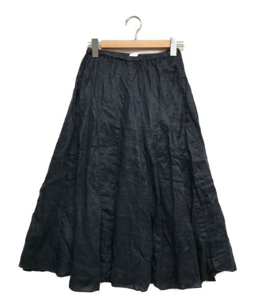 CP Shades（シーピーシェイズ）CP Shades (シーピーシェイズ) リネンスカート グリーン サイズ:XSの古着・服飾アイテム