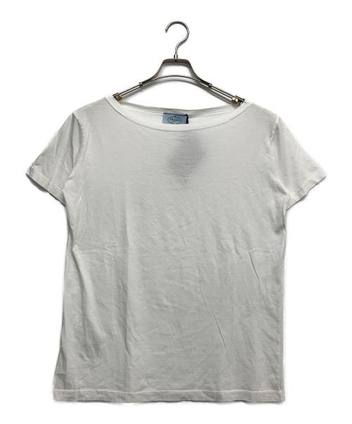 PRADA（プラダ）PRADA (プラダ) ジャージー Tシャツ ホワイト サイズ:Mの古着・服飾アイテム