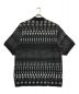 SUPREME (シュプリーム) グラデーション ニット ジップ ポロシャツ ブラック サイズ:L：19800円
