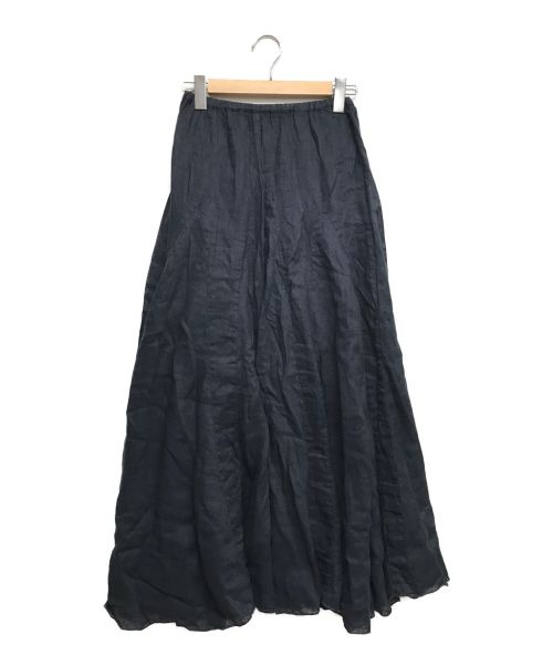 CP Shades（シーピーシェイズ）CP Shades (シーピーシェイズ) リネンスカート ネイビー サイズ:XSの古着・服飾アイテム