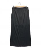 ETRE TOKYO）の古着「スリットサテンスカート」｜ブラック