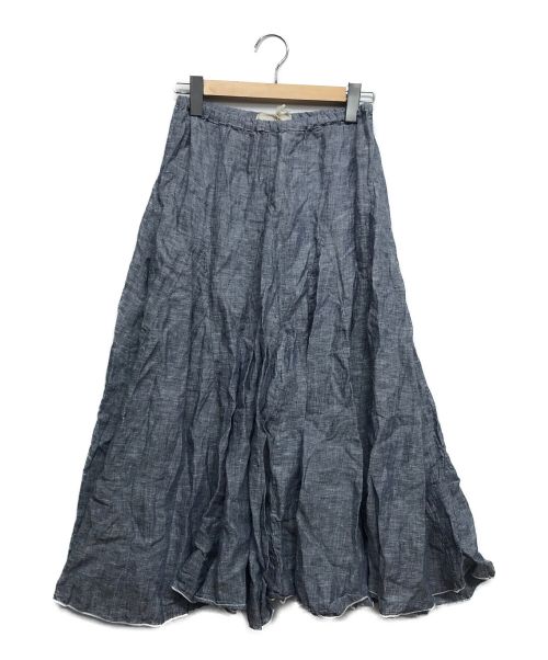 CP Shades（シーピーシェイズ）CP Shades (シーピーシェイズ) リネンスカート ネイビー サイズ:Sの古着・服飾アイテム