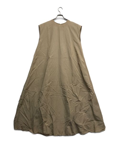 MOGA（モガ）MOGA (モガ) リヨセルLi/Coニドムワンピース ベージュ サイズ:2の古着・服飾アイテム