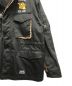 中古・古着 NEIGHBORHOOD (ネイバーフッド) M65ジャケット ブラック サイズ:L：34000円