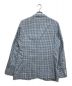 BOGLIOLI (ボリオリ) ギンガムチェックテーラードジャケット ブルー サイズ:52：10000円