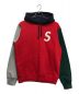 Supreme（シュプリーム）の古着「S Logo Colorblocked Hooded Sweat Shirt」｜マルチカラー