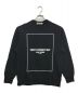 COOTIE（クーティー）の古着「Print Crewneck Sweatshirt」｜ブラック