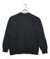 COOTIE (クーティー) Print Crewneck Sweatshirt ブラック サイズ:M：5800円