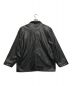 UNIVERSAL OVERALL (ユニバーサルオーバーオール) フェイクレザージャケット ブラック サイズ:L：4800円