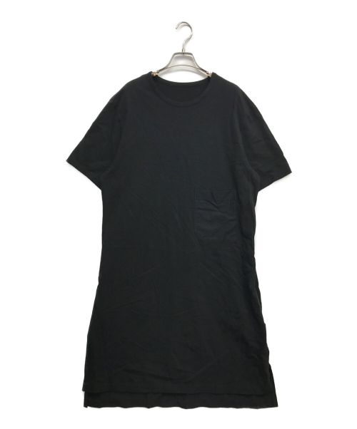 GROUND Y（グラウンドワイ）GROUND Y (グラウンドワイ) ポケットロングカットソー ブラック サイズ:3の古着・服飾アイテム