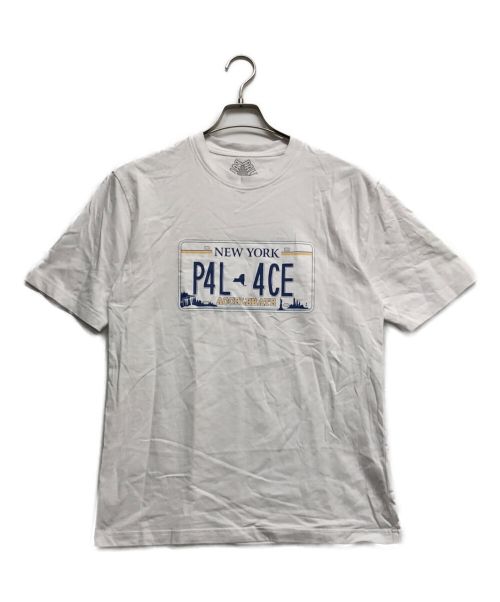 PALACE（パレス）PALACE (パレス) PLATE T-SHIRT ホワイト サイズ:Mの古着・服飾アイテム