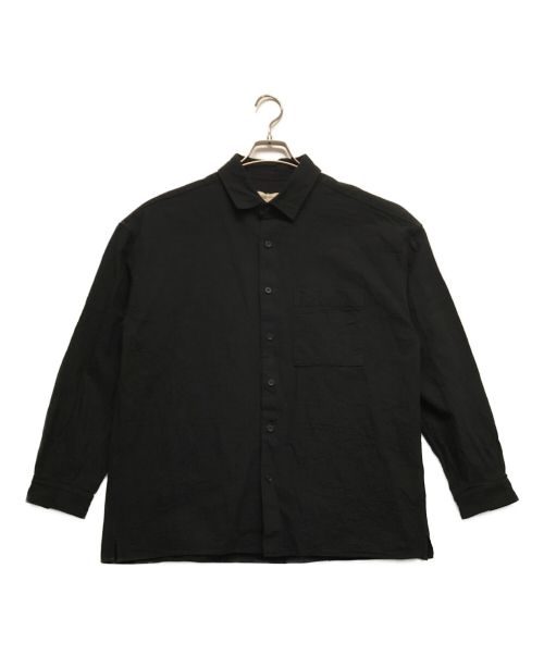 yokosakamoto（ヨウコサカモト）YOKOSAKAMOTO (ヨウコサカモト) クラシックシャツ ブラック サイズ:Mの古着・服飾アイテム