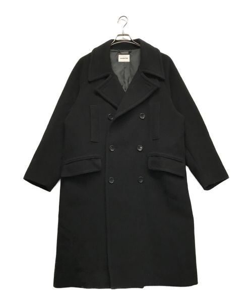 MONKEY TIME（モンキータイム）MONKEY TIME (モンキータイム) UNITED ARROWS (ユナイテッドアローズ) リバーシブルメルトンロングPコート ブラック サイズ:1の古着・服飾アイテム